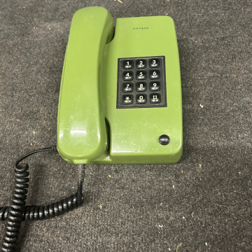 Telephone, Landline, Green