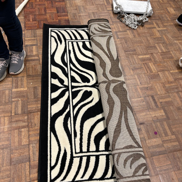 Rug, Zebra Print